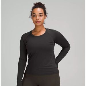 Lululemon Swiftly Tech Long Sleeve; Good Condition; Black